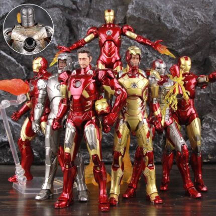 Marvel Iron Man MK1 MK2 MK3 MK4 MK5 MK6 MK7 MK42 7